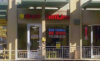 The Oakland office of a California bail bonds company
