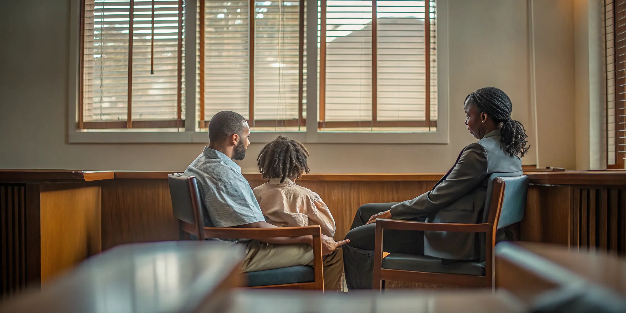 A parent and attorney speaking at a California juvenile detention facility